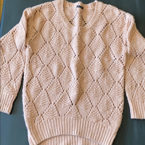Blush Pink Knit Sweater | Poshmark